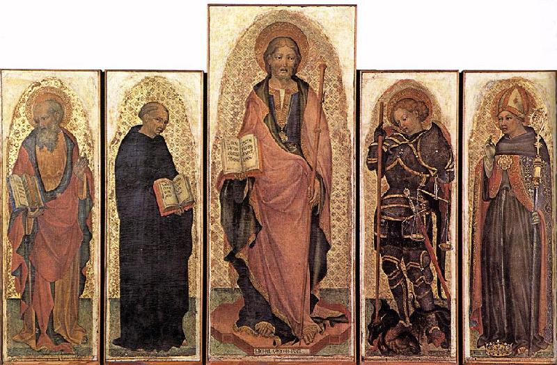 GIAMBONO, Michele Polyptych of St James dfh oil painting picture
